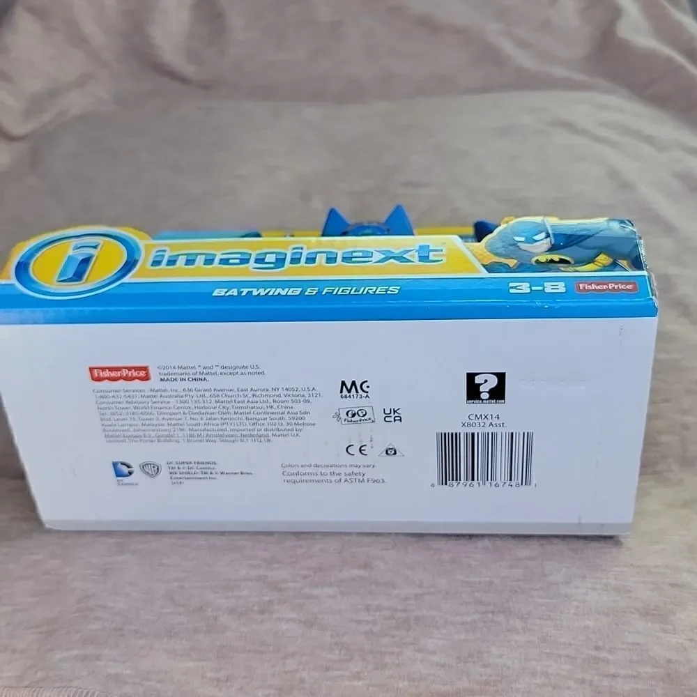 New Imaginext DC Super Friends Batman Batwing & Figures Set with Bonus Joker 🃏
